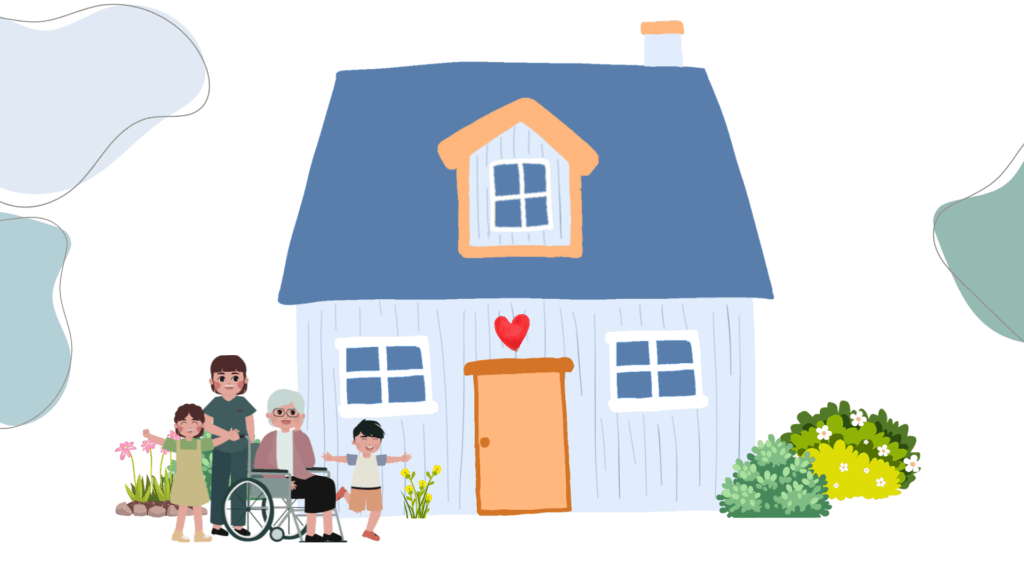 „Familiäre häusliche Versorgung und Alltagsunterstützung im eigenen Zuhause“