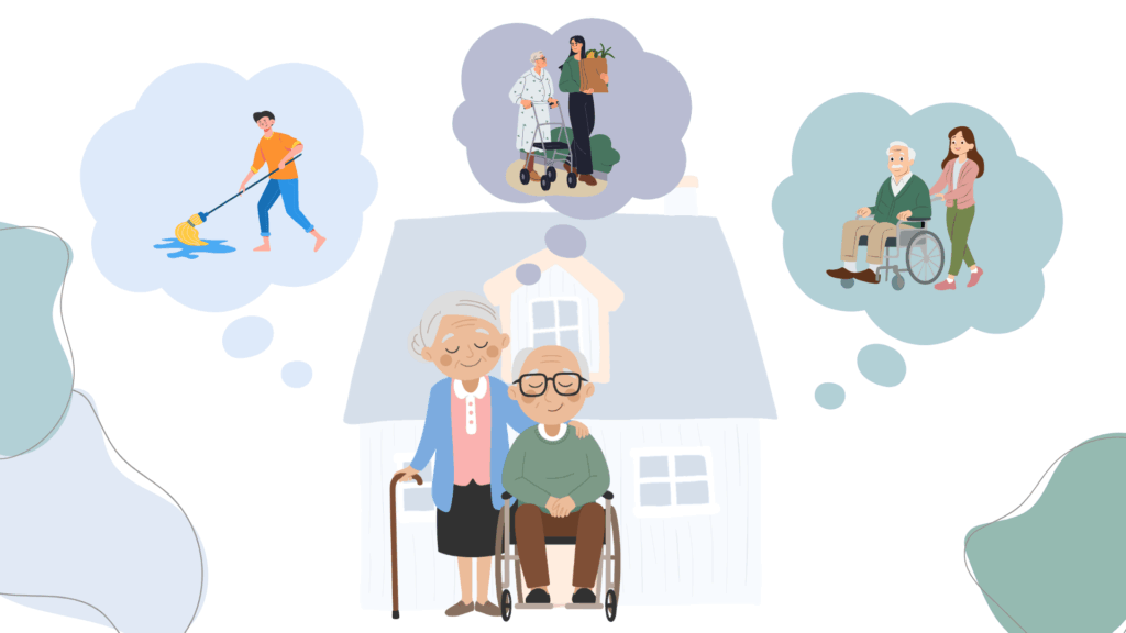 „Alltagsunterstützung im eigenen Zuhause mit Haushaltshilfe und Begleitung“