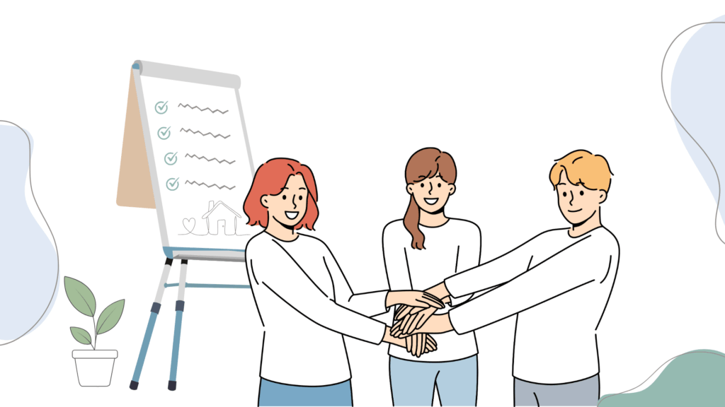 „Pflegefachkräfte arbeiten im Team an Planung und Organisation der häuslichen Versorgung“